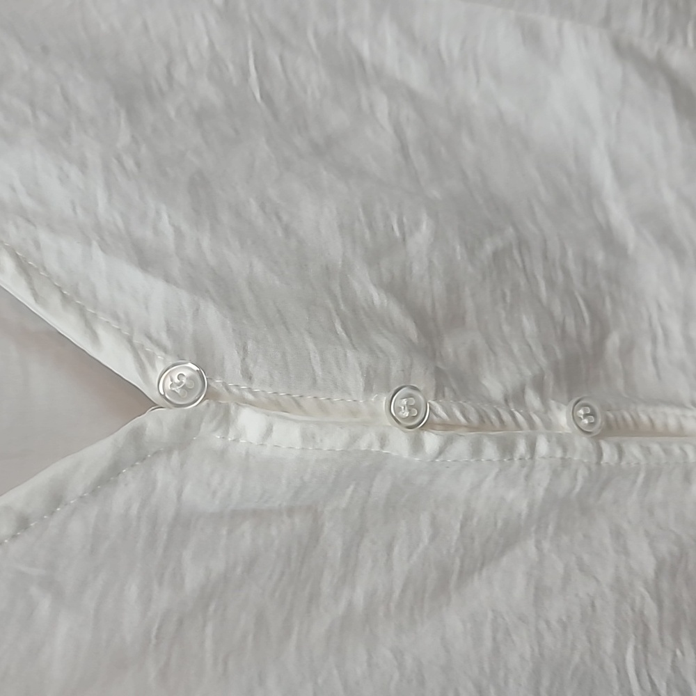 black tape white top xl new nwt - Picture 4 of 7